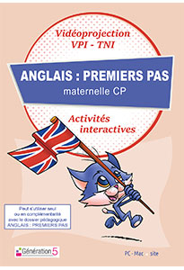 Anglais : premiers pas (Ressources TBI - Vidéoprojection)