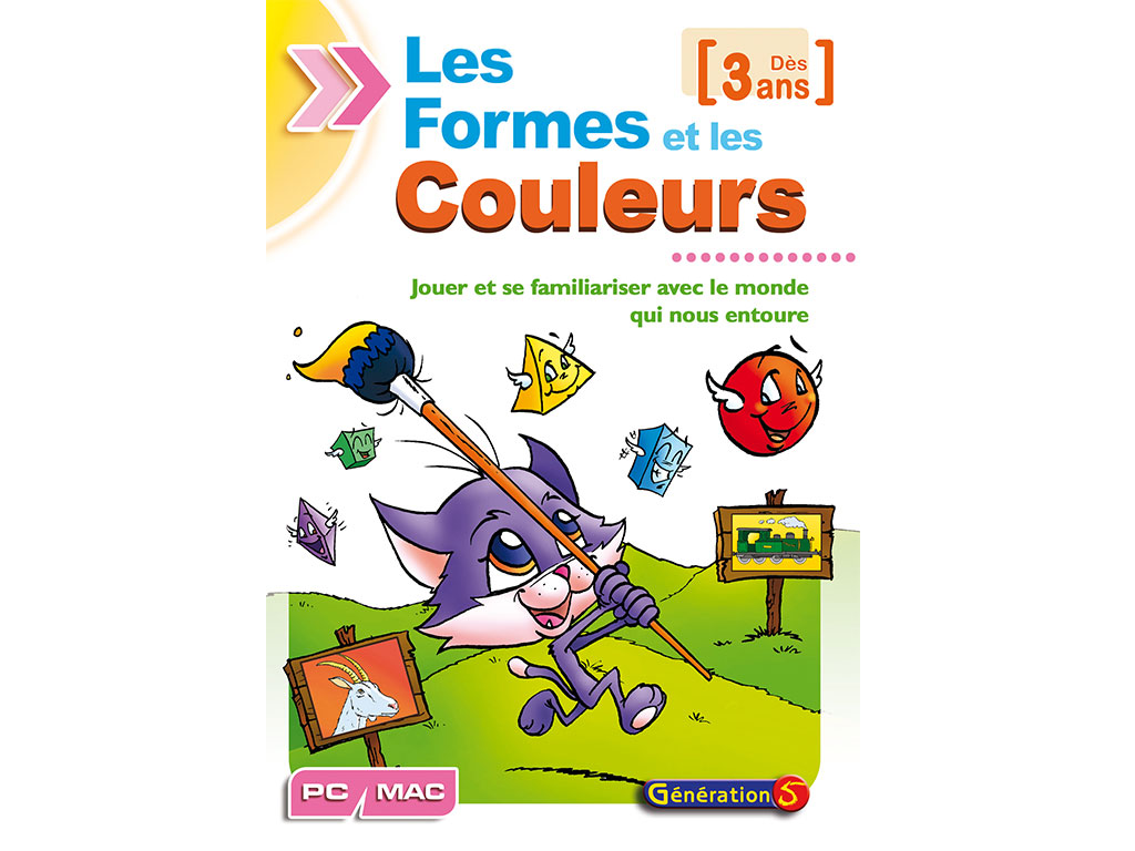 Logiciel les formes et les couleurs