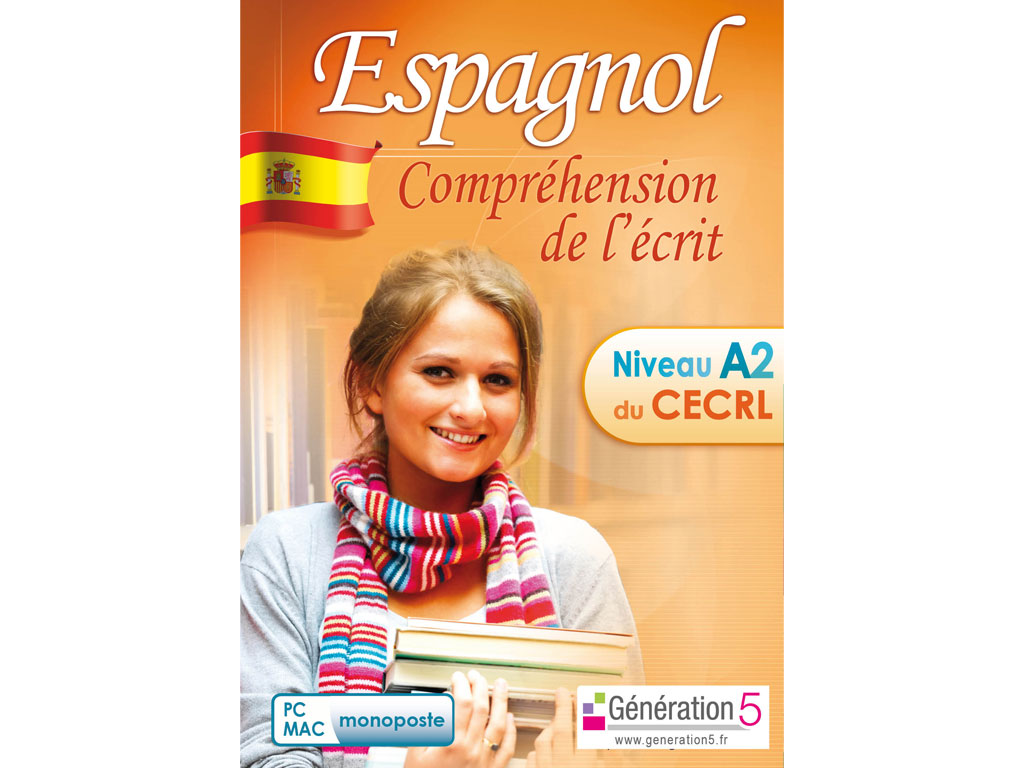 Logiciel Espagnol – Compréhension de l'écrit Niveau A2