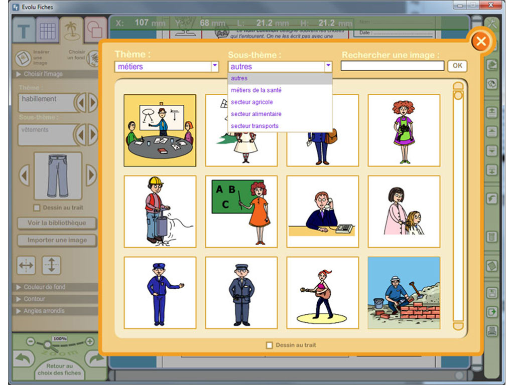 Logiciel Evolu Fiches - Français et Manga - SEGPA