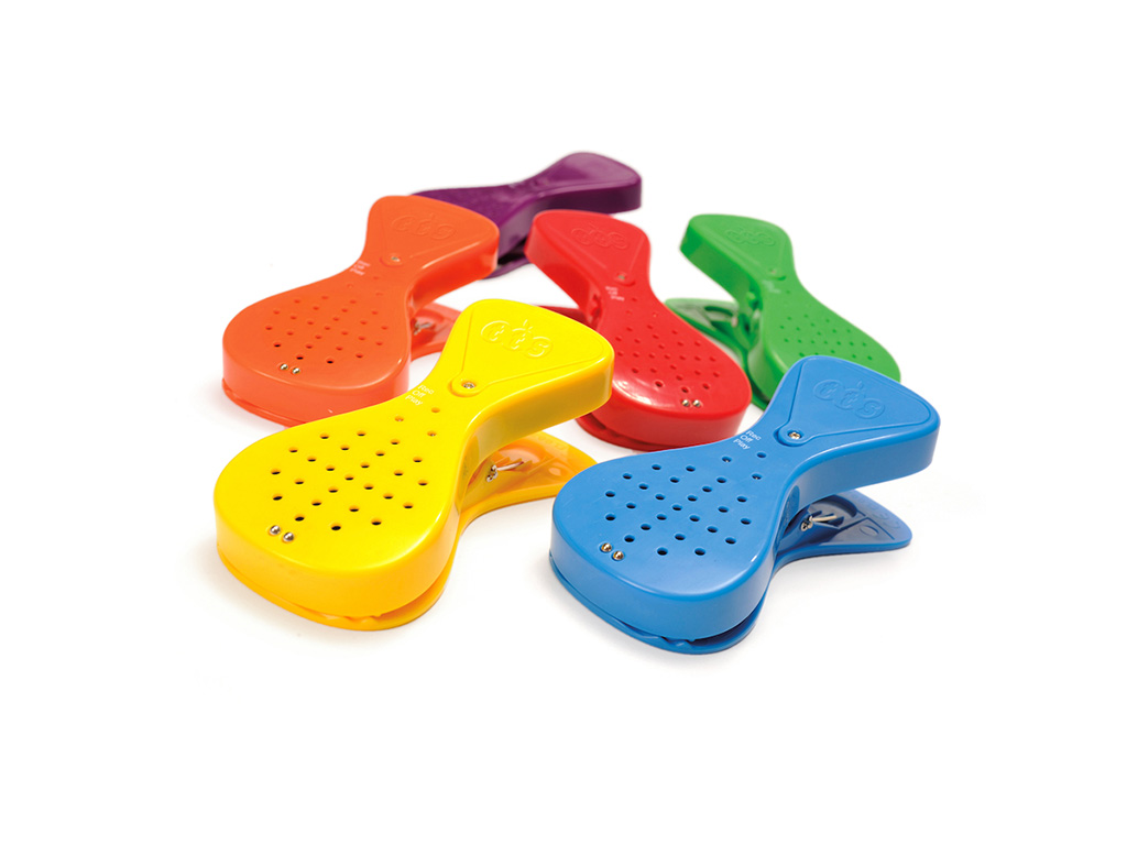 Ensemble de 6 pinces enregistreuses