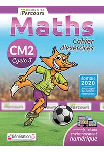 Cahier d'exercices iParcours Maths CM2 (éd. 2020)