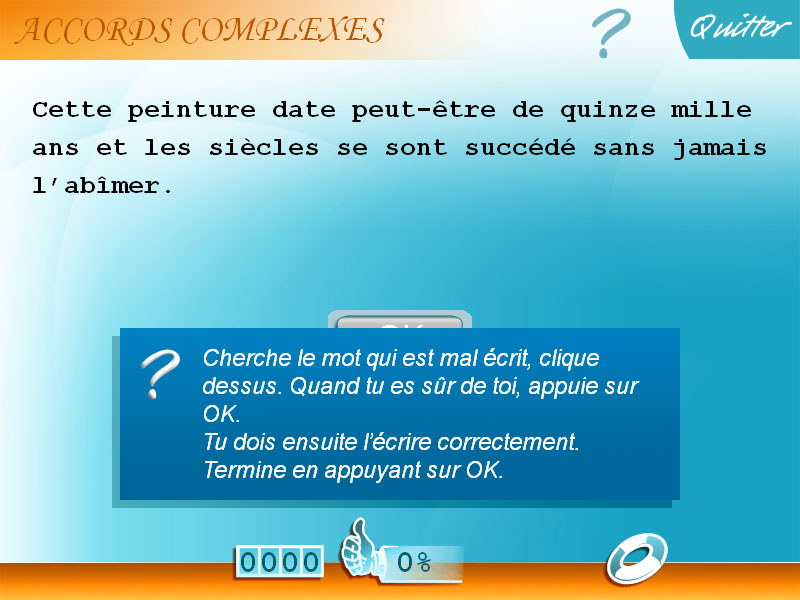 Logiciel exercice Français 3e