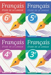 Pack 4 logiciels Français - Étude de la langue (6e-3e)