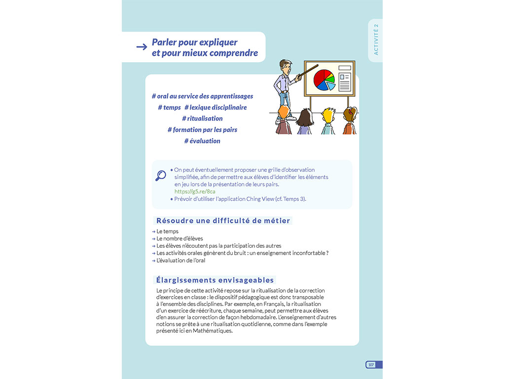 Activité - correction d'exercices à l'oral