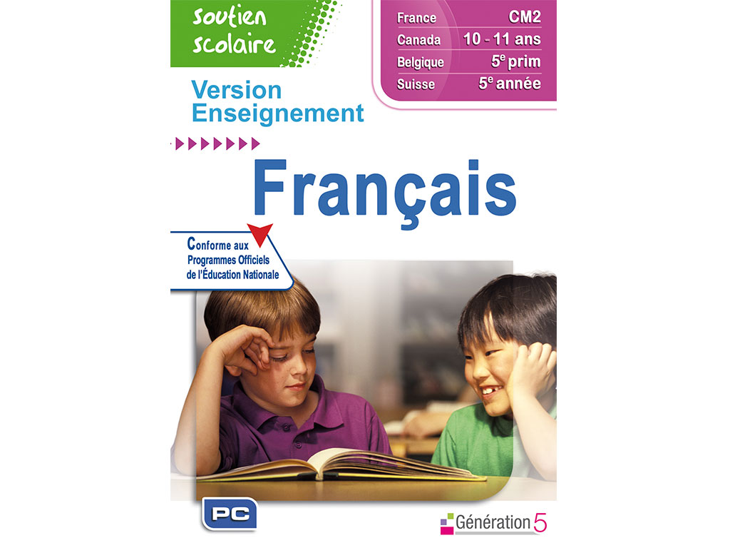 Logiciel Soutien scolaire Français CM2